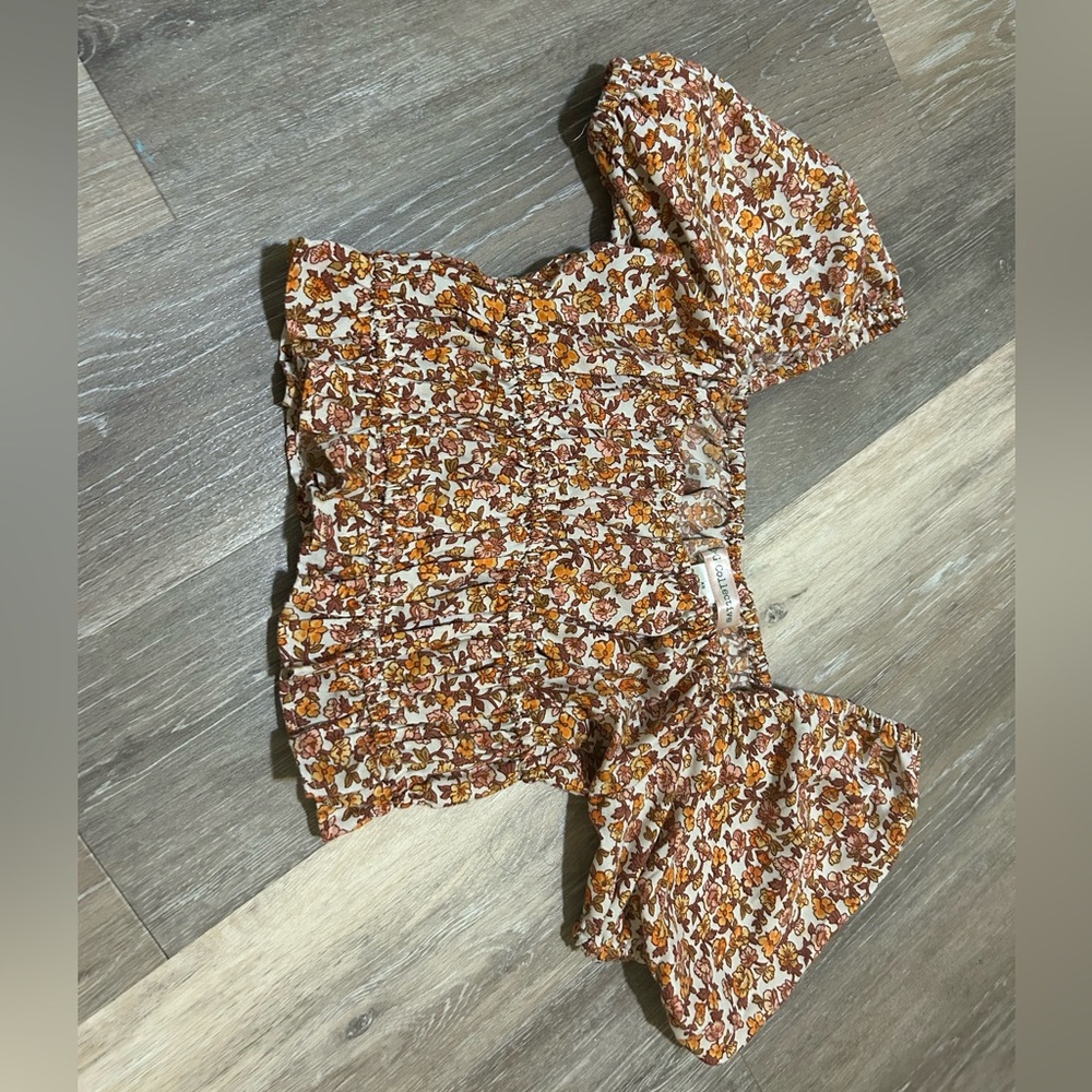 GLS Collective Autumn Floral Top